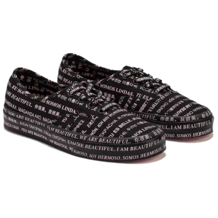 Lookbook Vans Era Negro/Rosa VN0A4U392OD
