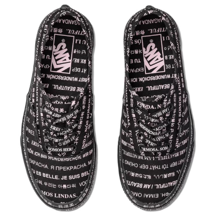 Shop Vans Era Negro/Rosa VN0A4U392OD