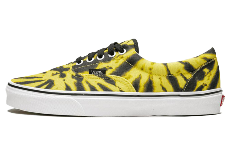 Buy Vans Era 透气防滑耐磨低帮休闲滑板鞋 男女款 黑黄 VN0A38FRVPA