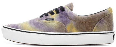 Vans Era Breathable Wear-Resistant Non-Slip Low Top Casual Skate Shoes Unisex Purple Yellow VN0A3WM92QD