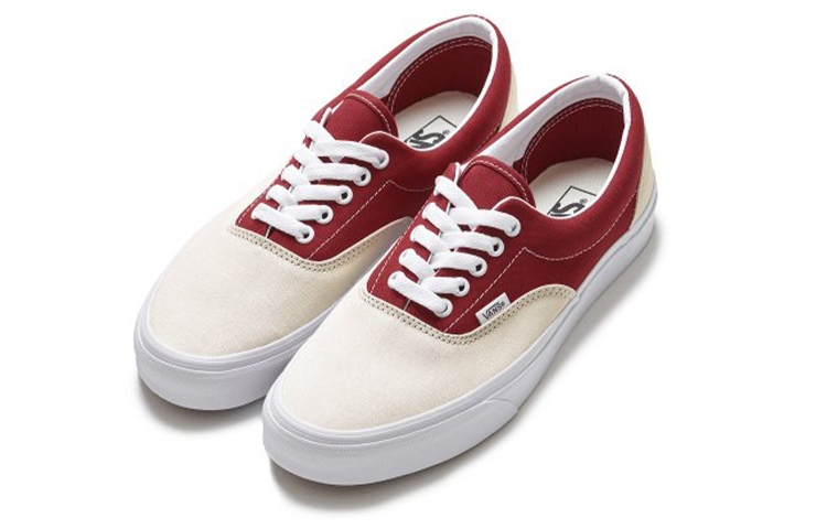 Order Vans Era Transpirables Antideslizantes Skate Bajos Rojos Blancos Casual. VN0A54F14FX