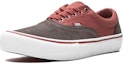 Lookbook 반스 에라 통기성 내구성 논슬립 로우탑 스케이트 슈즈 (브라운레드) VN0A347L0TR