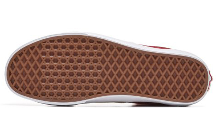 Shop Vans Era Transpirables Antideslizantes Skate Bajos Rojos Blancos Casual. VN0A54F14FX