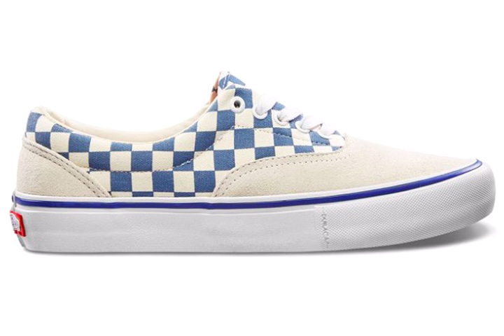 Lookbook Vans Era Checkerboard Biru Abu-Abu VN0A45JAVFB