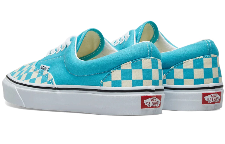 Lookbook ヴァンズ エラ チェッカーボード スキューバブルー VN0A38FRVOW