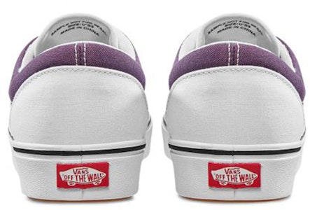 Vans Era ComfyCush 低幫 板鞋 男女同款 黑紫 Shop Vans Era ComfyCush 低幫 板鞋 男女同款 黑紫