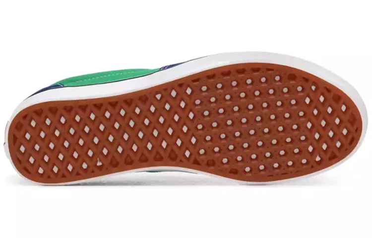 Shop Vans Era ComfyCush 'Lace Mix Biru Hijau' VN0A3WM9WI1