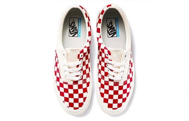 Vans Era CRFT Podium 'Checkerboard Racing Red' VN0A3WLRVPO Shop Vans Era CRFT Podium 'Checkerboard Racing Red' VN0A3WLRVPO