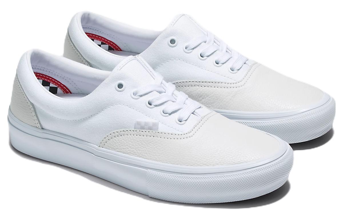 Shop Vans Era Cuero 'White Skate' zapatillas blancas de skate. VN0A5FC9WWW