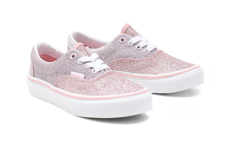 Lookbook 반스 에라 레저 핑크/퍼플 슈즈 VN000YMA99B