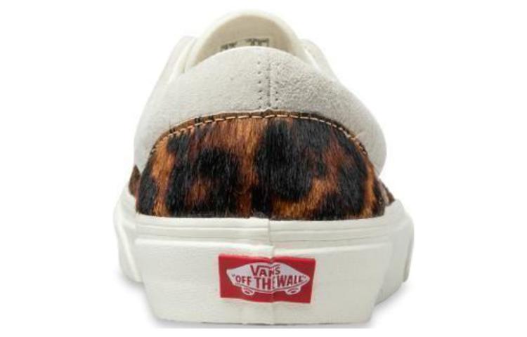 Shop Vans Era Leopard 'Marshmallow' Lelaki Wanita Sneaker VN0A4U39033