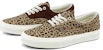 Vans Era Low Top Kasut Skate Retro Uniseks Coklat Corak Leopard VN0A5EFN5DQ
