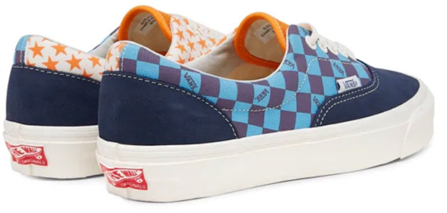 반스 OG 에라 LX 블루/오렌지 (Vans OG Era LX Blue/Orange) VN0A4BVATJ31 Shop 반스 OG 에라 LX 블루/오렌지 (Vans OG Era LX Blue/Orange) VN0A4BVATJ31