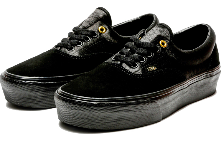 Order Vans Era Platform 'Hitam Emas' VN0A3WLUZX1
