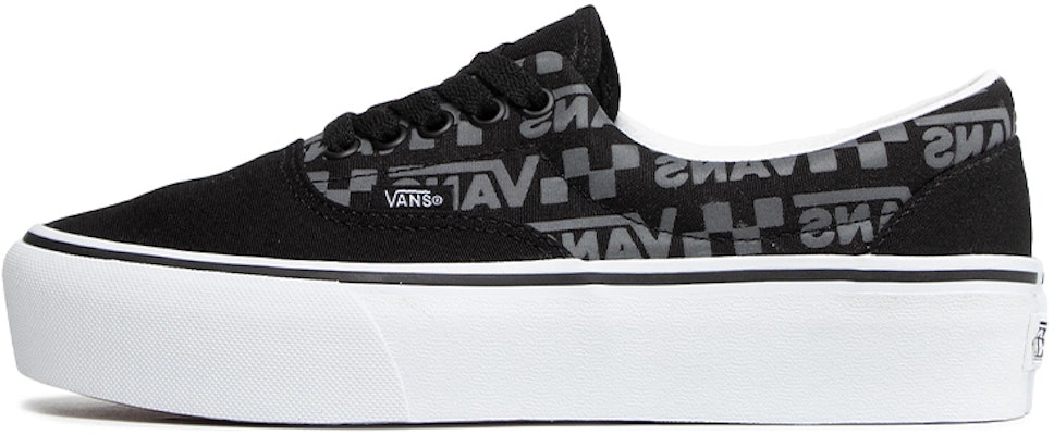 Vans Era Platform 'Reflective Logo - Black' VN0A3WLU91C Buy Vans Era Platform 'Reflective Logo - Black' VN0A3WLU91C