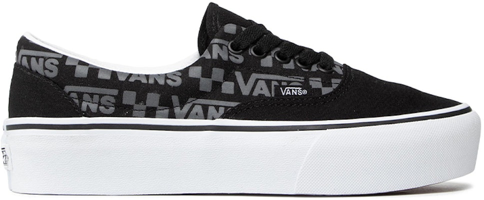 Vans Era Platform 'Reflective Logo - Black' VN0A3WLU91C Order Vans Era Platform 'Reflective Logo - Black' VN0A3WLU91C