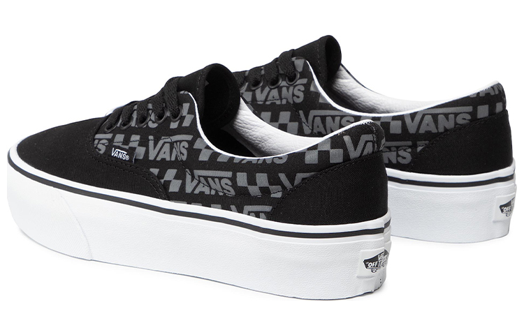 Shop Vans Era Platform「リフレクティブロゴ - ブラック」VN0A3WLU91C VN0A3WLU91C