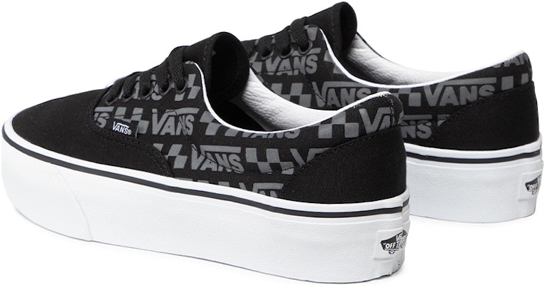 Vans Era Platform 'Reflective Logo - Black' VN0A3WLU91C Shop Vans Era Platform 'Reflective Logo - Black' VN0A3WLU91C