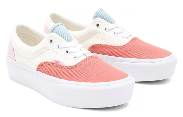 Lookbook Vans Era Platform 'Twill - Pastel Blok' VN0A3WLU9MK