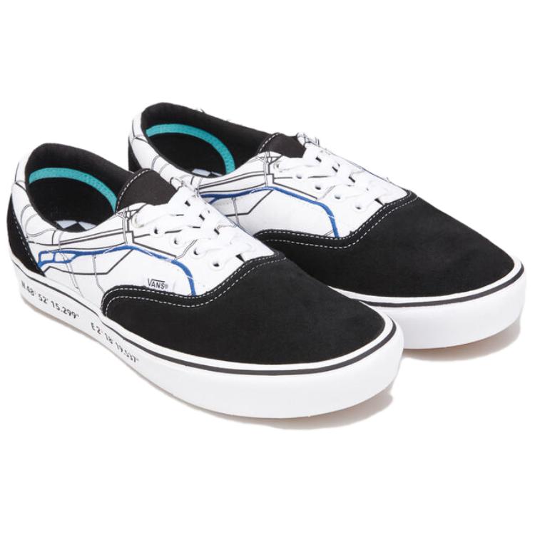 Lookbook Vans Era 輕便低筒滑板鞋 黑白印畫