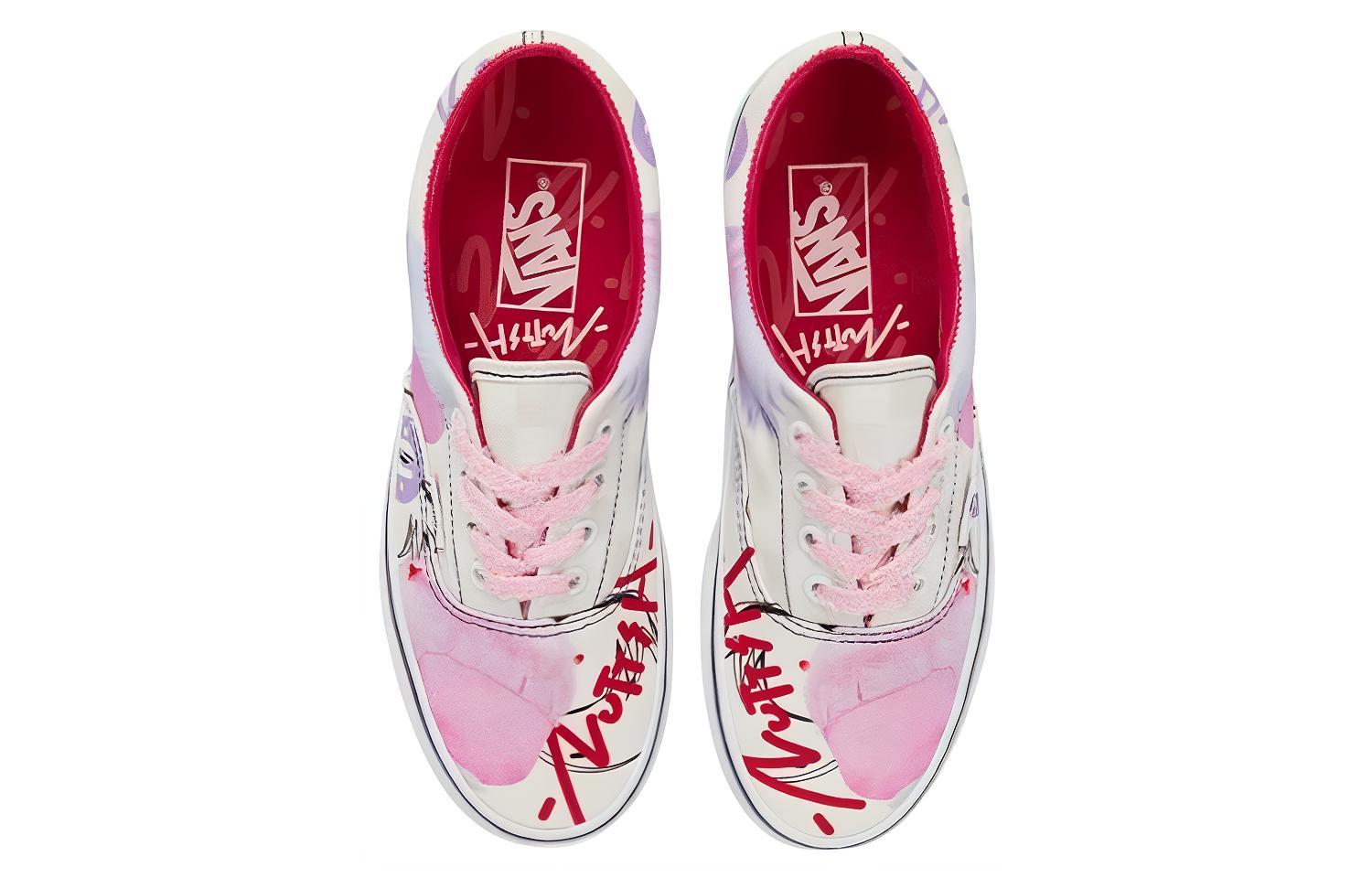 Shop Vans Era Zapatillas de Skate 'Rosa Blanco' VN000EWZCY7