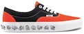Vans Era Kasut Kanvas Retro Tulang Hitam Jingga 'Black Orange' VN0A38FRT5M