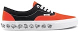 Order Vans Era Kasut Kanvas Retro Tulang Hitam Jingga 'Black Orange' VN0A38FRT5M
