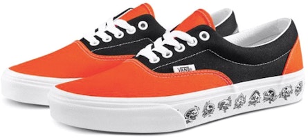 "Zapatillas Vans Era Skeleton Printing Retro Casual en Negro/Naranja" VN0A38FRT5M Lookbook "Zapatillas Vans Era Skeleton Printing Retro Casual en Negro/Naranja" VN0A38FRT5M