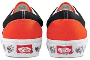 "Zapatillas Vans Era Skeleton Printing Retro Casual en Negro/Naranja" VN0A38FRT5M Purchase "Zapatillas Vans Era Skeleton Printing Retro Casual en Negro/Naranja" VN0A38FRT5M