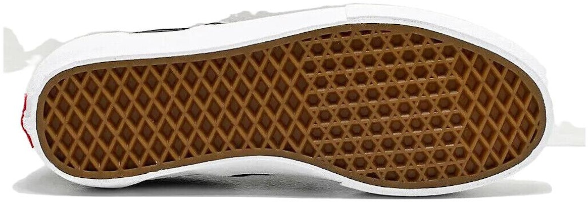Vans Era Slip-On Needles Black LQ350-BLK Shop Vans Era Slip-On Needles Black LQ350-BLK