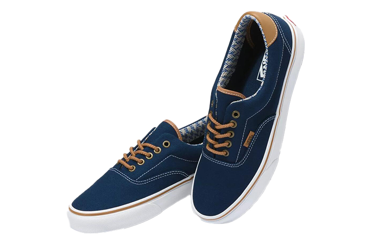 Lookbook 반스 에라 스니커즈 블루/브라운 VN0A34589ME
