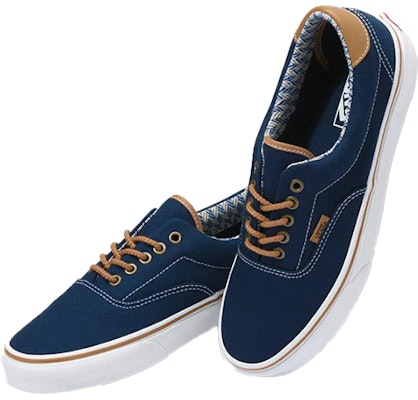 반스 에라 스니커즈 블루/브라운 VN0A34589ME Lookbook 반스 에라 스니커즈 블루/브라운 VN0A34589ME