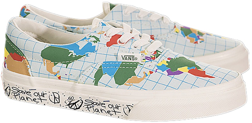 范斯 Era 经典白色帆布鞋 VN0A38H8T2V Lookbook 范斯 Era 经典白色帆布鞋 VN0A38H8T2V