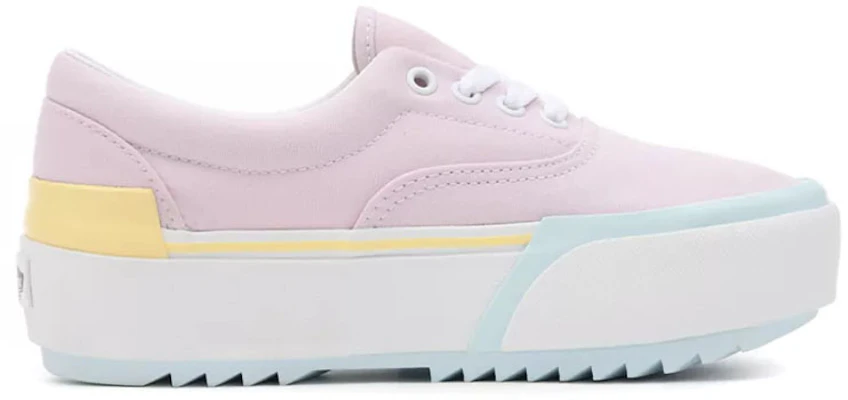 Vans Era Stacked ''Rose Bleu Jaune'' VN0A4BTO24D Order Vans Era Stacked ''Rose Bleu Jaune'' VN0A4BTO24D