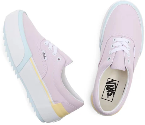 Vans Era Stacked ''Rose Bleu Jaune'' VN0A4BTO24D Shop Vans Era Stacked ''Rose Bleu Jaune'' VN0A4BTO24D