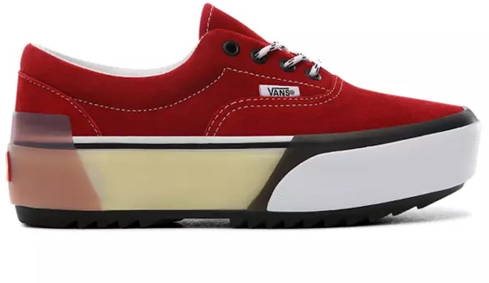 Vans Era Stacked Thick Sole Red White VN0A4BTO7ZG Order Vans Era Stacked Thick Sole Red White VN0A4BTO7ZG