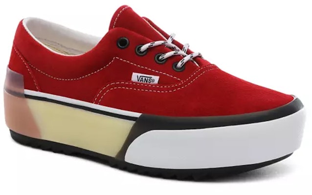 Vans Era Stacked Thick Sole Red White VN0A4BTO7ZG Lookbook Vans Era Stacked Thick Sole Red White VN0A4BTO7ZG