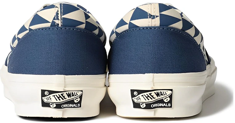 Pilgrim Surf + Supply x Vans Era Vault 三角標復古 耐磨輕便 低幫 板鞋 男女同款 藍白 Shop Pilgrim Surf + Supply x Vans Era Vault 三角標復古 耐磨輕便 低幫 板鞋 男女同款 藍白