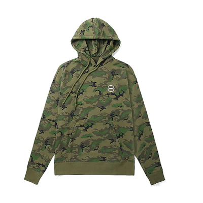 Vans Essential Camo Hoodie Jungle Camouflage Unisex with Back Letter Print VN0A48ACT88