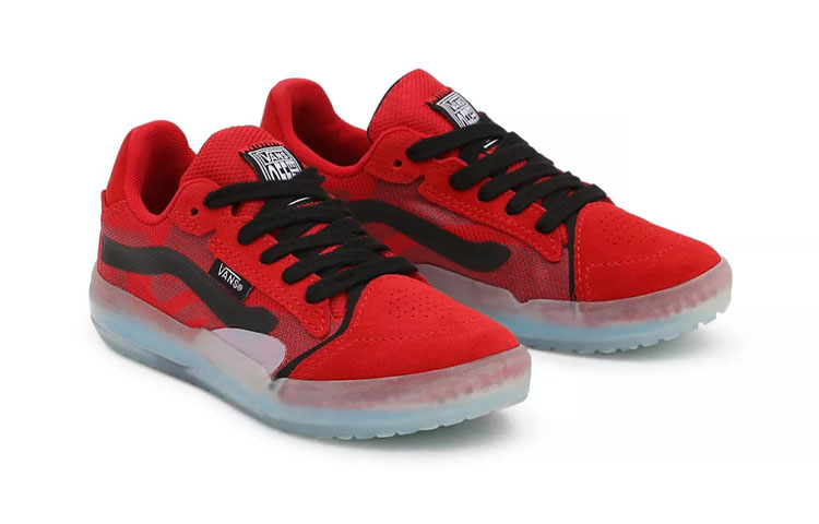 Lookbook Vans EV エビデント アルティメットワッフル 赤黒 VN0A5HZ2REB