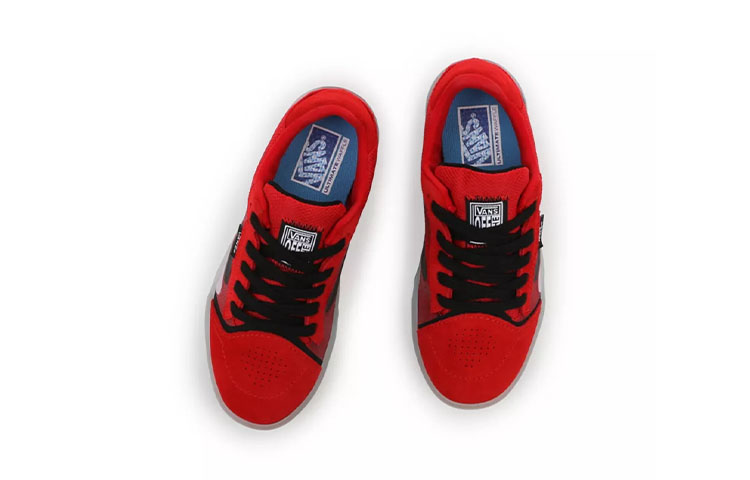 Shop Vans EV エビデント アルティメットワッフル 赤黒 VN0A5HZ2REB