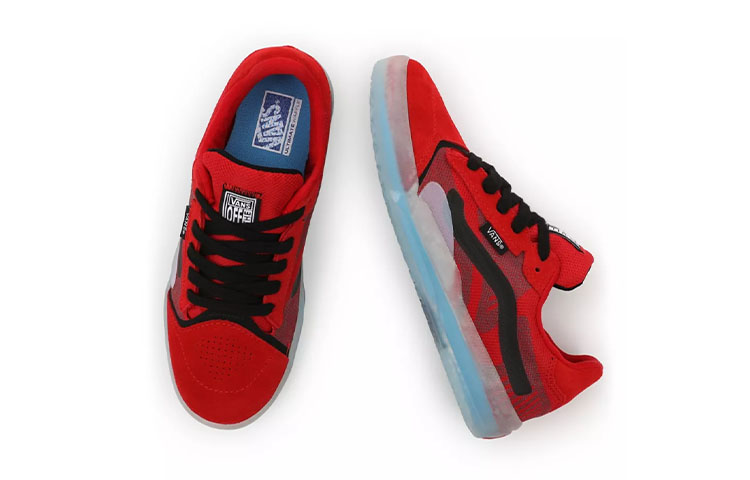 Shop Vans Evdnt Ultimatewaffle 'Red Black' VN0A5KXCREB