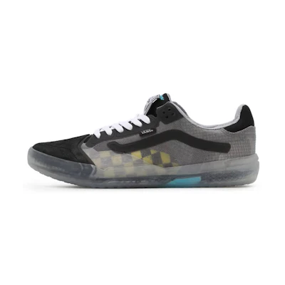 Vans Unisex Transparent Evdnt Ultimatewaffle Low-Top Sneakers Black/Grey/Yellow
