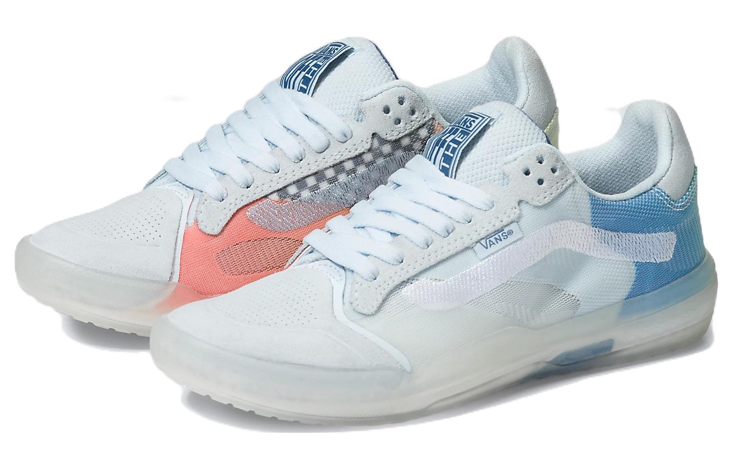Lookbook Vans Evdnt Ultimatewaffle 渐变格 '蓝白粉' VN0A5KY4FTQ