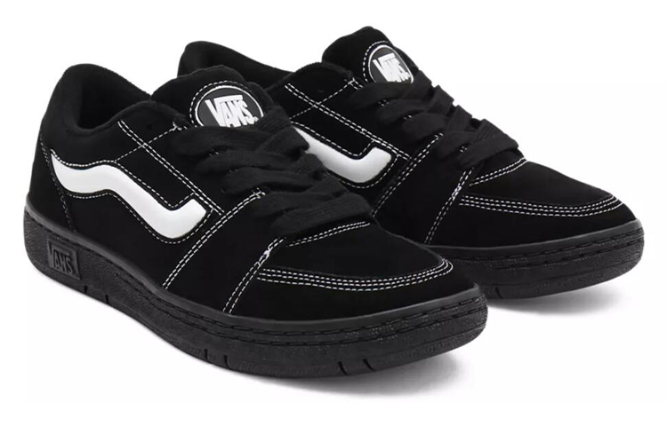 Lookbook Vans Fairlane Sneakers Nero/Bianco VN0A5KR4BKA