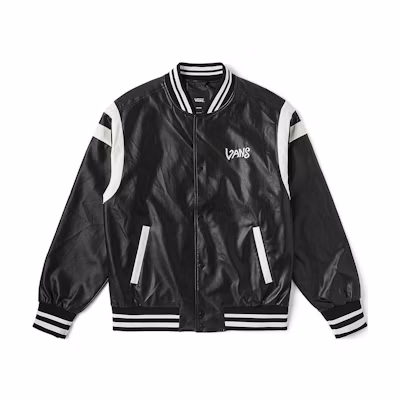 Vans Fashionable Casual Black Unhooded Jacket Unisex VN000J1NBLK10XS