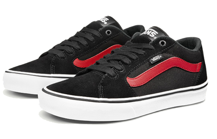 Lookbook 반스 포크너 블랙레드 (Vans Faulkner Black Red) VN000SJVPX8