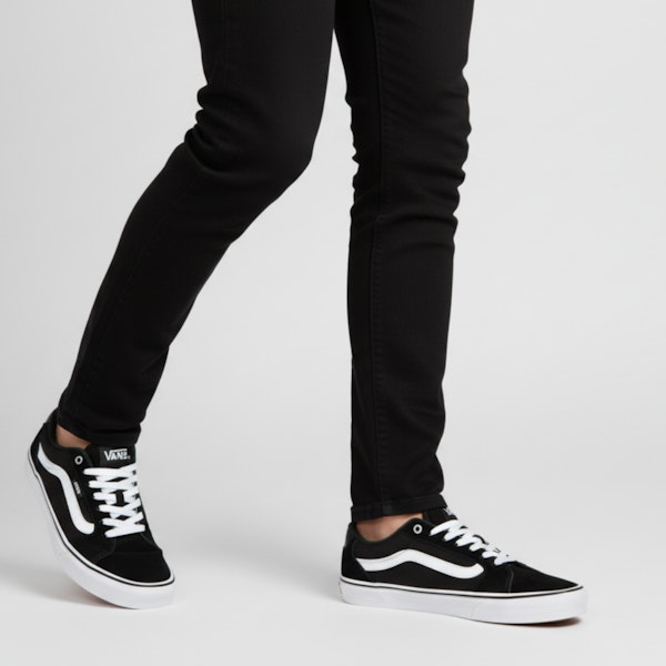 Vans Faulkner 'Hitam Putih' VN000SJVC4R Order Vans Faulkner 'Hitam Putih' VN000SJVC4R