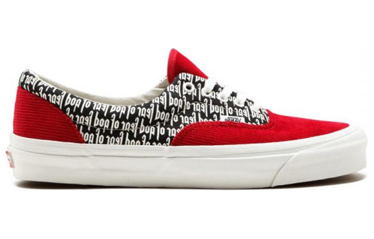 Order Vans FOG x Era 95 男女兼用 レッド/ブラック VN0A3MQ5PZO