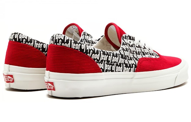 Vans Fear Of God x Era 95 Skate Shoes Unisex Red/ 'Black' VN0A3MQ5PZO Shop Vans Fear Of God x Era 95 Skate Shoes Unisex Red/ 'Black' VN0A3MQ5PZO